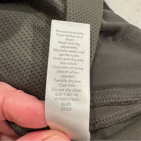 Athleta Women's Soho Skort Skirt Pickleball Golf Pockets Athletic Olive Green - Picture 10 of 12